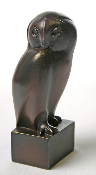Owl by Francois Pompon Artist Reproduction statues French Sculptor